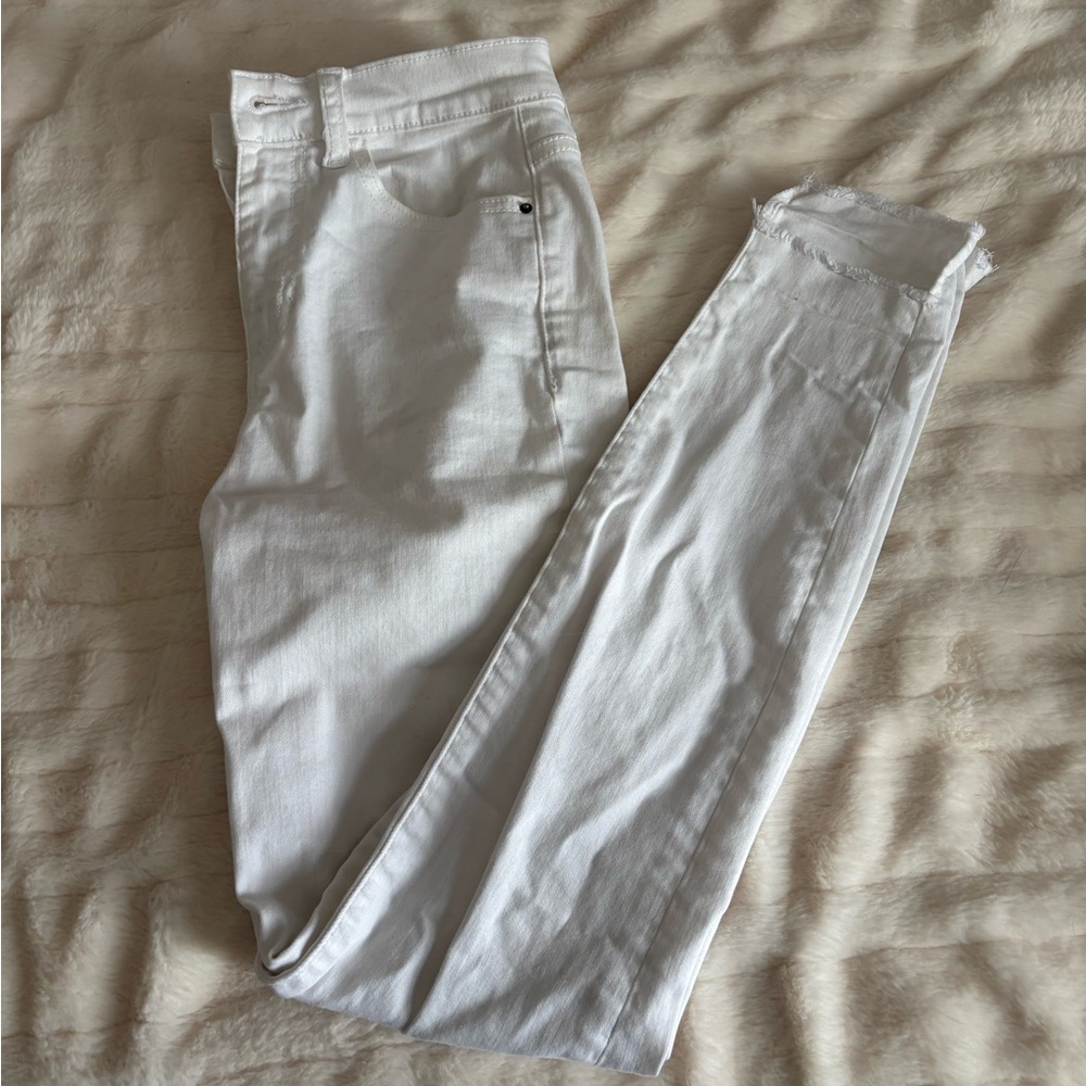Harper Women's Skinny Jeans - White